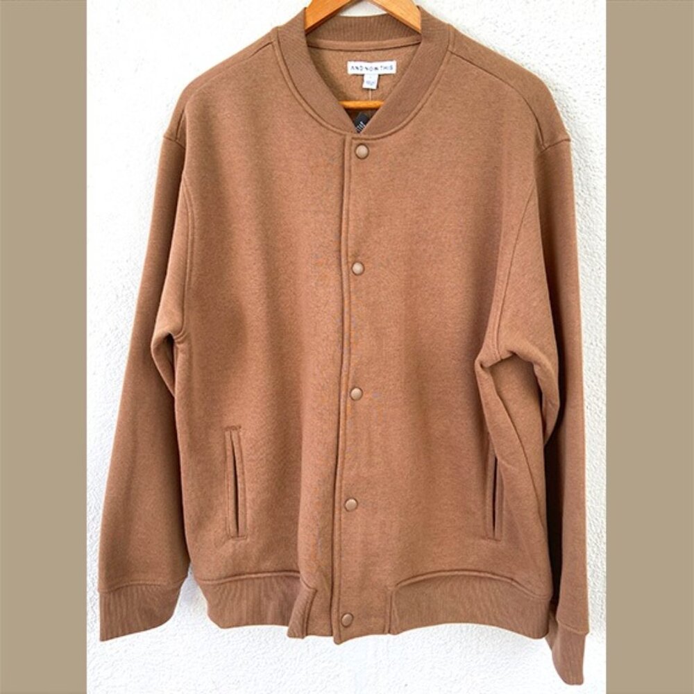 NWT, Men's Knit Bomber Jacket
